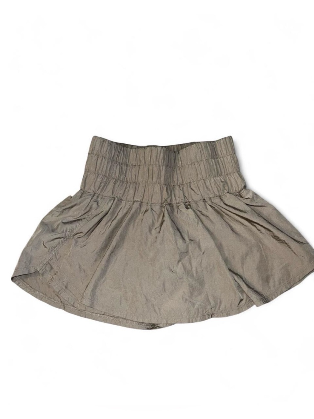 FP movement High-Waist Taupe Skirt